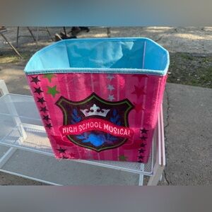 Vintage Y2K High school musical room storage bin